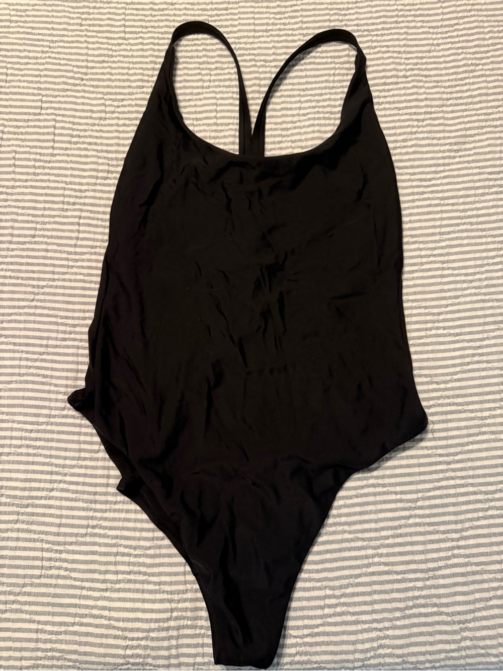 Lole Black Scoop One-Piece Swimsuit